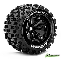 Louise - MT-ROCK 3.8" Black Rims & Tyres (1/2 Offset)