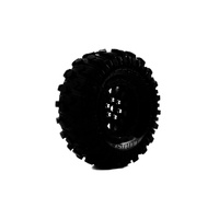 Louise - CR-Rowdy Super Soft Crawler Tyre 1.9" Class tyre 12mm Hex Black chrome