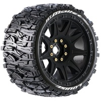 Louise RC Mt-Mallet Speed 1/8 Monster Truck Tires, 0" & 1/2" Offset, 17Mm 17Mm Removable
