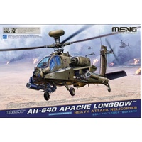 Meng 1/35 Boeing AH-64D Apache Longbow Heavy Attack Helicopter Plastic Model Kit