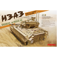 Meng - 1/35 U.S. Cavalry Fighting Vehicle M3A3 Bradley w/BUSK III Plastic Model Kit