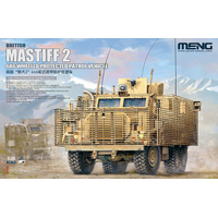 Meng - 1/35 British Mastiff 2 6X6 Wheeled Protected Patrol Vehicle Plastic Model Kit