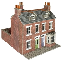 Metcalfe - HO/OO Terraced Houses Brick