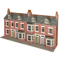 Metcalfe - HO/OO Terrace House Fronts Brick