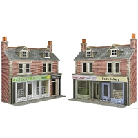 Metcalfe - HO/OO Terrace Shop Fronts Brick