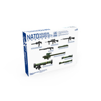Magic Factory - 1/35 NATO Individual Weapon Set A Plastic Model Kit