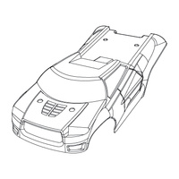 MJX -  16210 Body shell [1601F]
