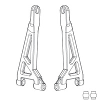 MJX -  Rear Upper Suspension Arms [16240]