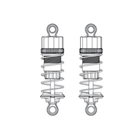 MJX -  Truggy Front Oil Filled Shock Set [16510R]