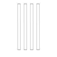 MJX F/R Lower Suspension Arms Hinge Pins (4pcs) [M25425]