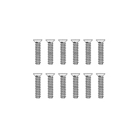MJX Countersunk Flat Head Screws (12pcs) [M26945]