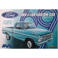 Moebius 1/25 1969 F-100 Custom Cab Short Bed Plastic Model Kit