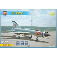 ModelSvit 72036 1/72 Ye-152-1 experimental supersonic interceptor Plastic Model Kit