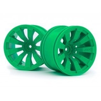 Maverick Quantum+ XT 3.2in Wheel (Green/2pcs)  - MV150249