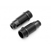 Maverick Aluminum Shock Body Set (Black/2pcs)  - MV150262