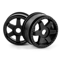 Maverick QuantumR Race Truck Wheel (Black/2pcs)  - MV150295