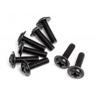 Maverick Domed Head Disc Screw M3X10 (8)  - MV22126