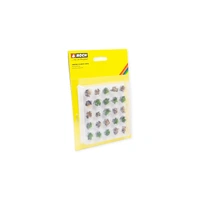 Noch - Profi Grass Tufts "Stony" Green, Beige, With Grey Stones, 25 Pcs. 6 mm