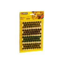 Noch - Grass Tufts XL Beige-Green, Dark Green, Brown, 104 Pieces, 9mm