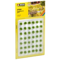 Noch - Grass Tufts Mini Set Green, 42 Pieces, 6mm