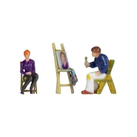 Noch - HO Painter With Model And Easel 3D-Master