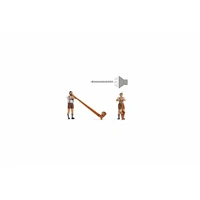 Noch - HO Alphorn Players With Sound Unit