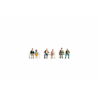 Noch - HO Passengers (Without Benches)