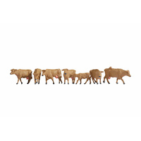 Noch - HO Cows, Brown 