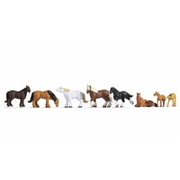 Noch - HO Draught Horses 