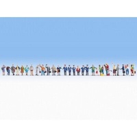 Noch - HO Mega Economy Set "At The Station" 30 Figures