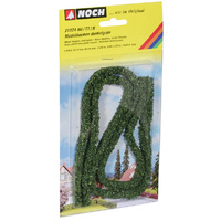 Noch - HO, TT, N Model Hedges Dark Green, 2 Pieces, 1 x 0.6cm, Each 50cm Long