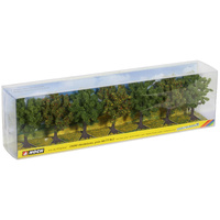 Noch - HO, TT, N, Z Fruit Trees Green, 7 Pieces, Approx. 8cm High