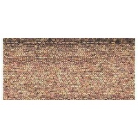 Noch - HO 3D Cardboard Sheet ”Brick” Yellow-Multicoloured