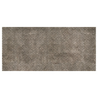 Noch - HO 3D Cardboard Sheet “Plain Tile” Grey