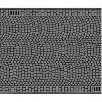 Noch - HO Cobbled Pavement 100 x 6.6 Cm