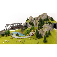 Noch - HO Starter Set "Model Railway Layout Construction" 