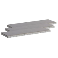 Noch - HO Universal Platform, 3 Pieces Set Each 27.1 x 8.3cm, 1.1cm High