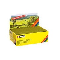 Noch - Assortment Of 60 Mini Grass Mats In A Useful Sales Box, Assorted Colours