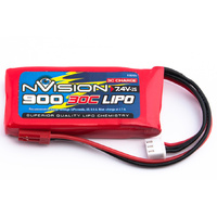 Nvision - 7.4V 900Mah 30C Soft Case Lipo Battery