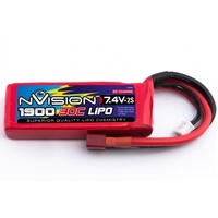Nvision - Battery Lipo 7.4V 1900Mah 30C