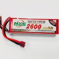 NXE - 14.8V 4S 2600mah 40c Soft case w/Deans