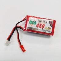 NXE - 11.1v 3S 450mah 30c Soft Case w/JST