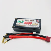 NXE - 7.4v 2S 5000mah 100c Shorty Hard Case 5mm w/Deans