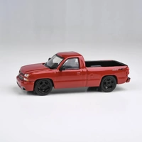 Para64 1/64 2006 Chevrolet Silverado Single Cab Victory Red Diecast Model Car