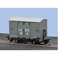 Peco -  OO-9 Box Van L&B Livery No.7 - GR220C