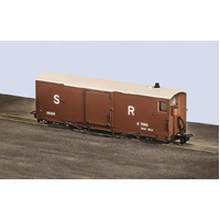 Peco -  OO-9 L&B 8T Goods Brake Van SR Livery - GR241AC