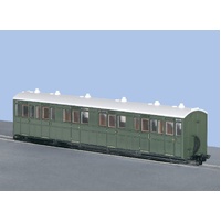 Peco -  OO-9 Composite Coach Green Unlettered - GR401U