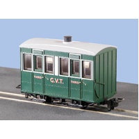 Peco -  OO-9 GVT 4 Wheel Coach Enclosed Sides - GR500
