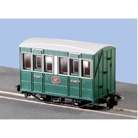 Peco -  OO-9 GVT 4wheel 1st  Coach w/Buffers - GR505