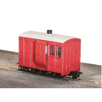 Peco -  OO-9 GVT 4wheel brake coach Red - GR530UR